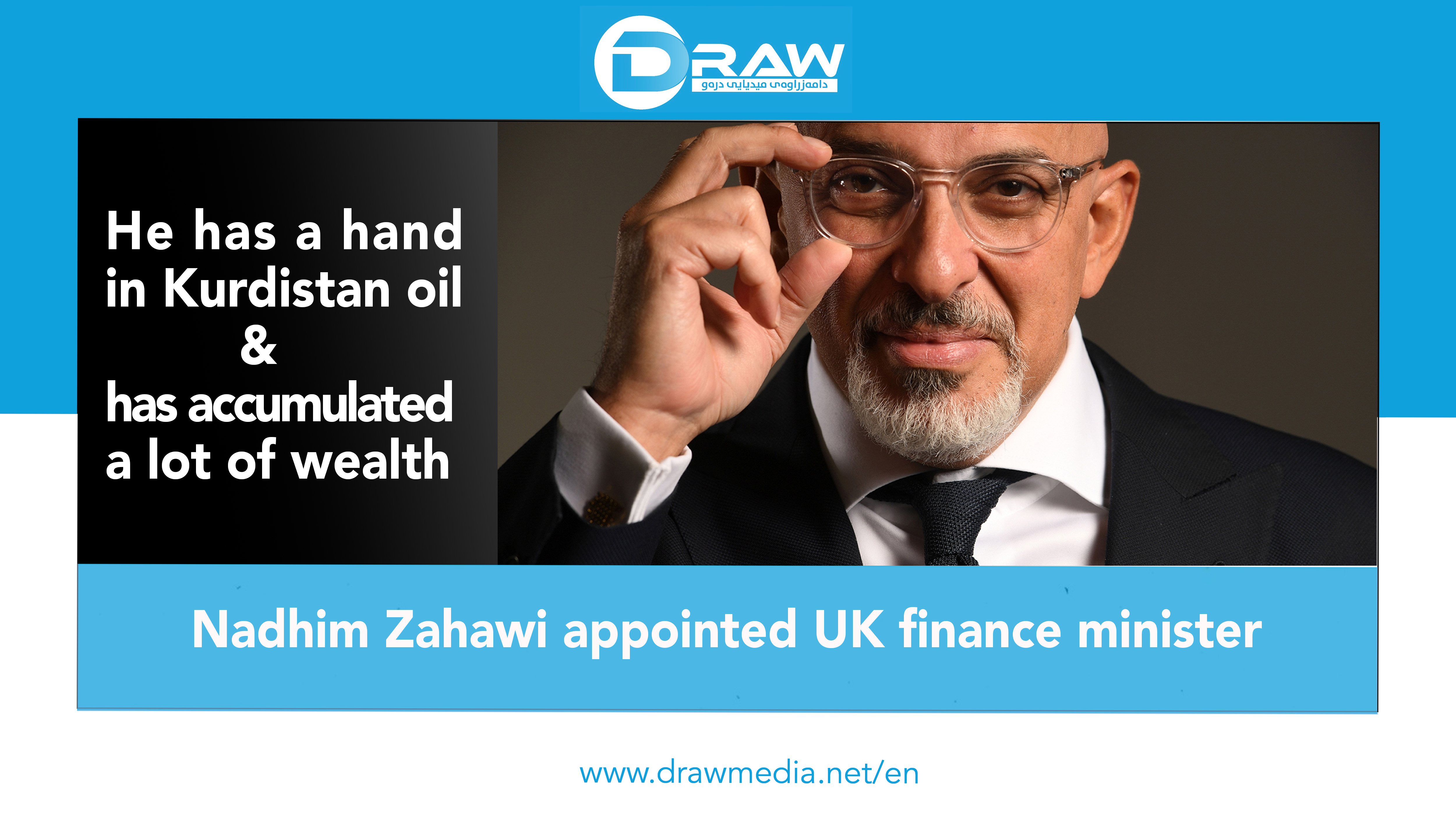 DrawMedia.net / Nadhim Zahawi appointed UK finance minister