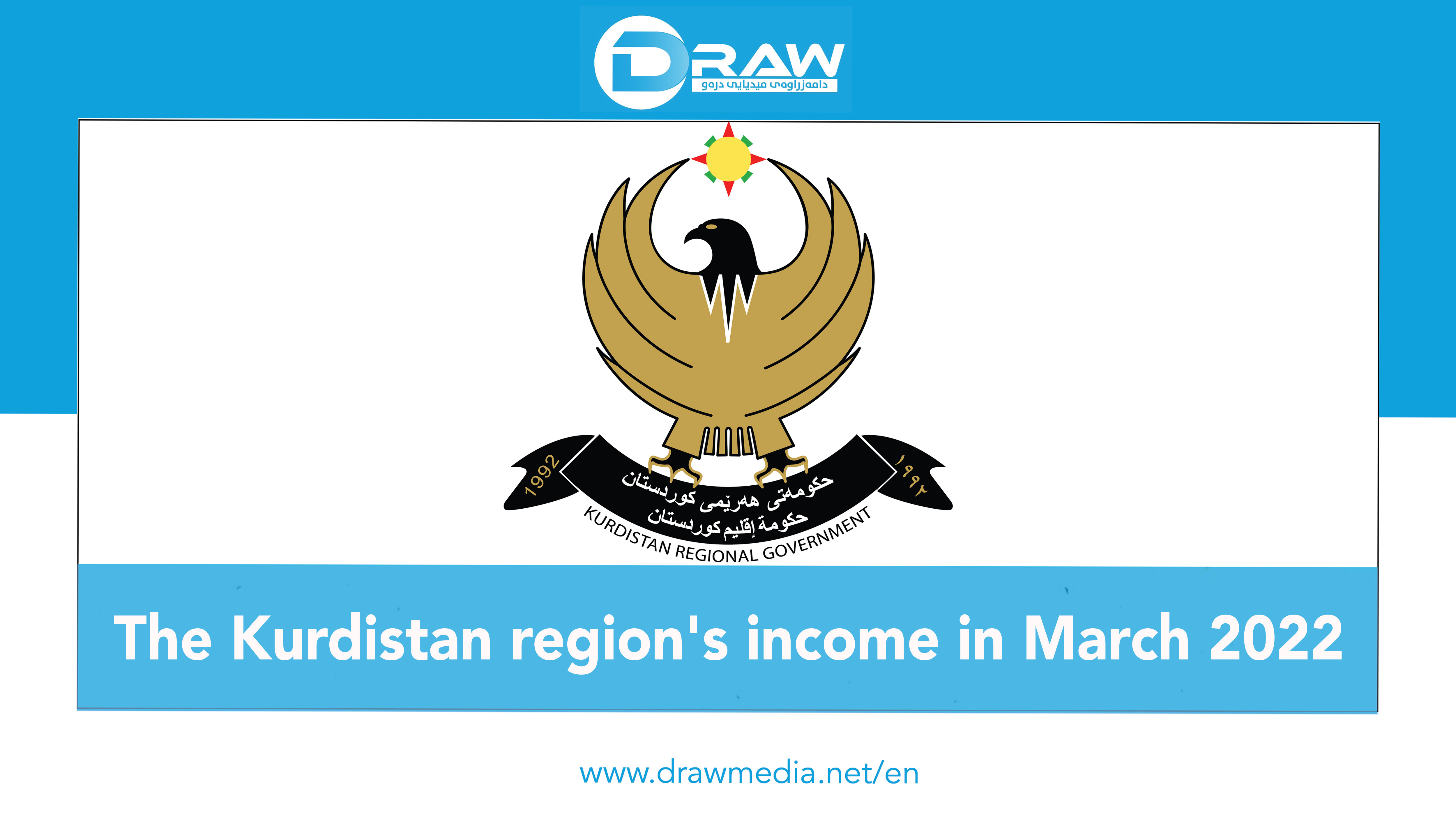 DrawMedia.net / The Kurdistan region's income in March 2022