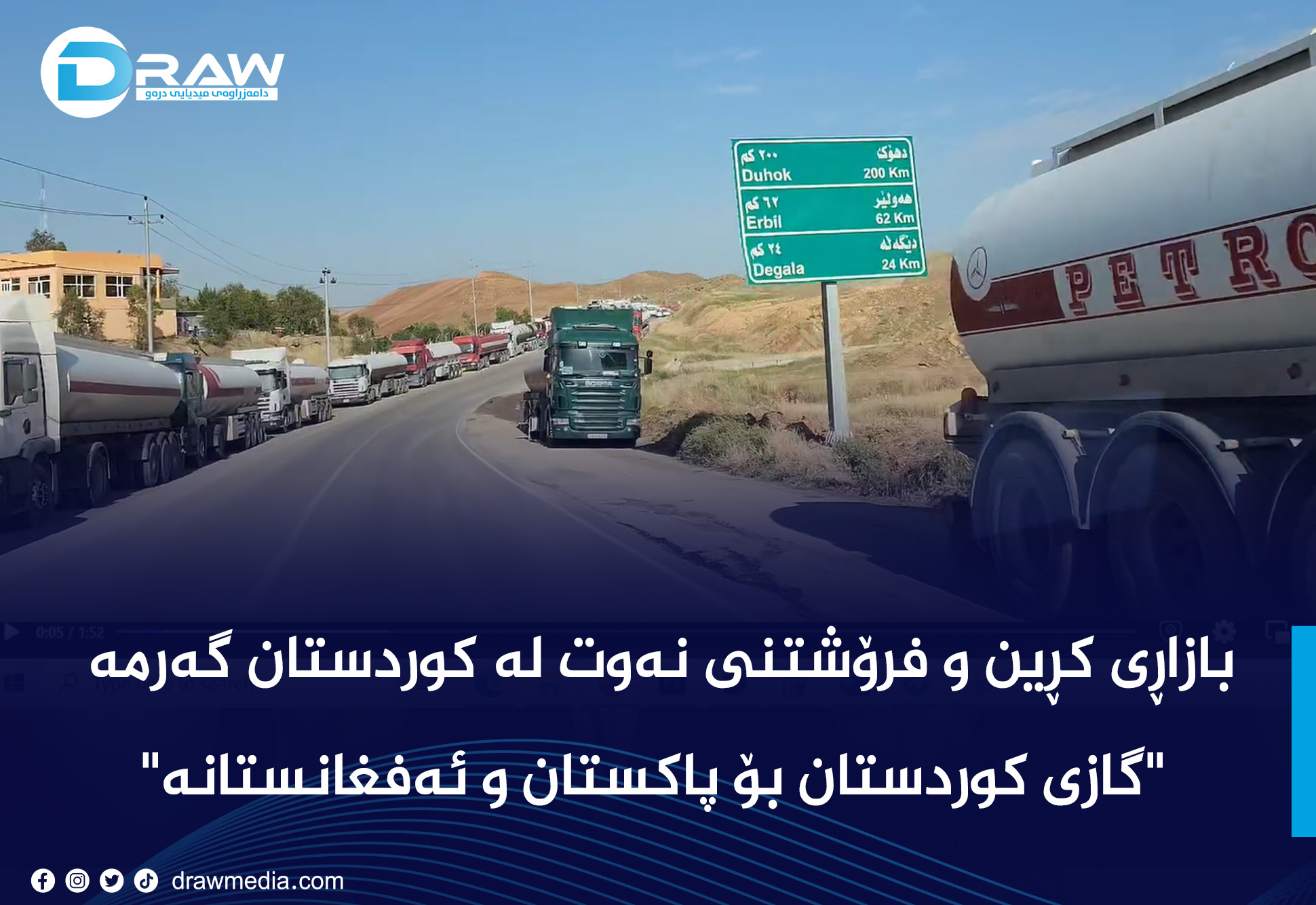 بازاڕی كڕین و فرۆشتنی نەوت گەرمە