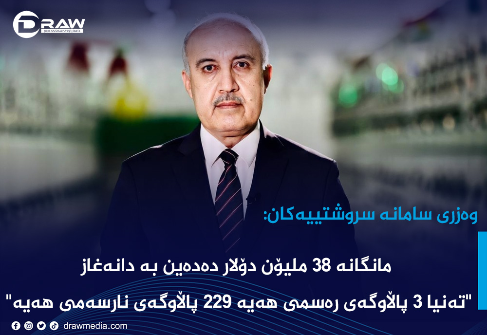 وەزیری سامانەسروشتییەكان: سێ پاڵاوگەی رەسمی هەیە 229 پاڵاوگەی نارەسمی هەیە