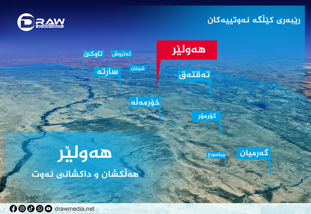 كێڵگەی نەوتی هەولێر.. هەڵكشان و داكشانی نەوت