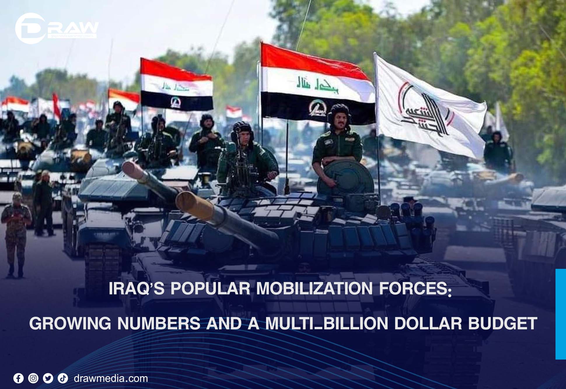 DrawMedia.net / Iraq&rsquo;s Popular Mobilization Forces: Growing Numbers and a Multi-Billion Dollar Budget